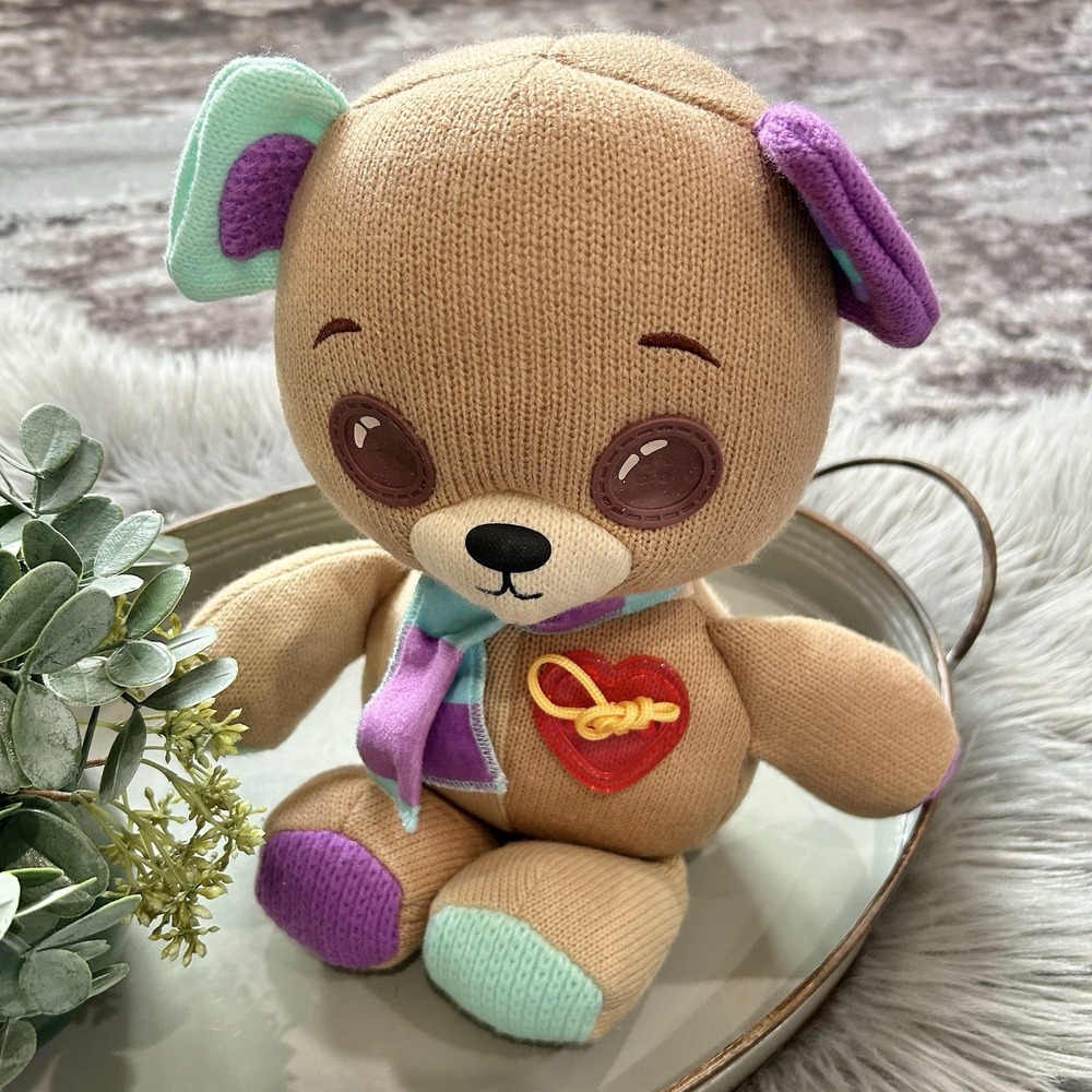 Thready Bear - Interactive 14" Plush Teddy Bear Make A Wish & Bear Comes to Life